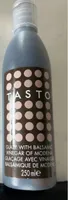 Glaze with balsamic vinegar