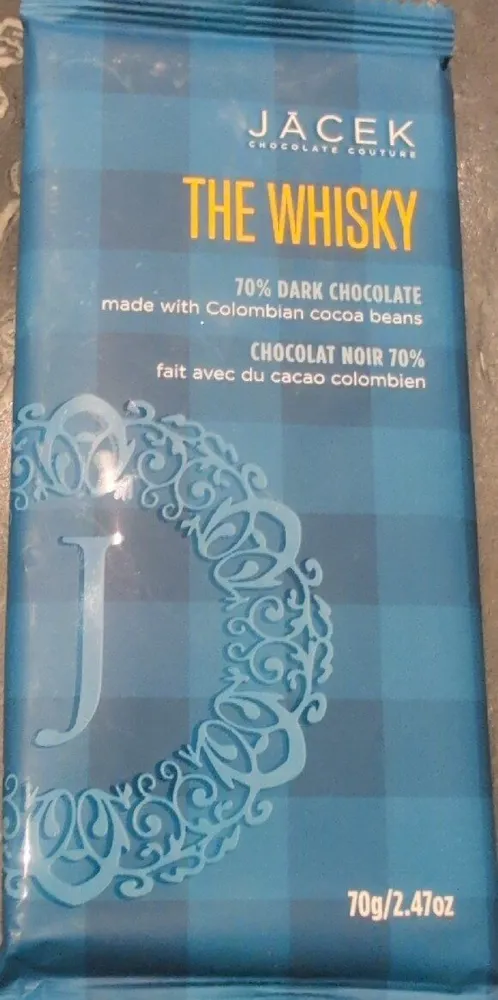 The Whiskey 70% Dark Chocolate