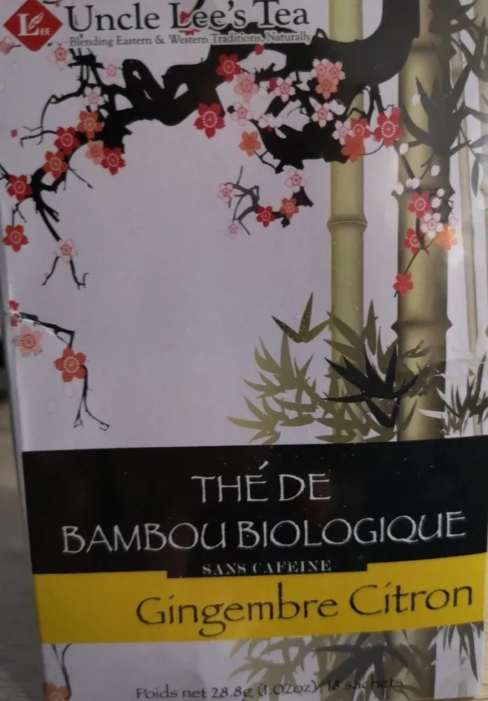 Thé de bambou biologique