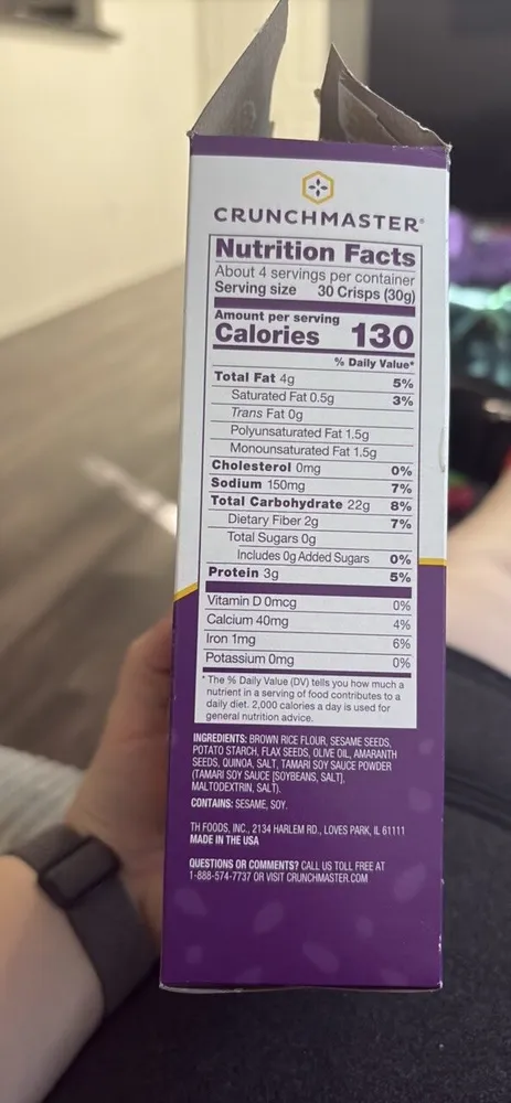 Multi-Seed Crisps