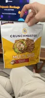 MULTI-SEED ROASTED GARLIC CRUNCHY, BAKED RICE CRACKERS