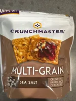 MULTI-GRAIN SEA SALT CRUNCHY BAKED RICE CRACKERS
