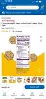 Multi-Grain 5-Seed Crunchy Baked Rice Crackers