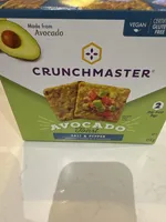 Avocado Toast Salt & Pepper Crunchy Baked Rice Crackers