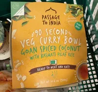 veg curry bowl