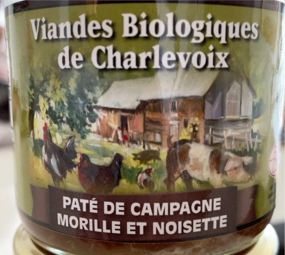 Pate de campagne Morille et Noisette