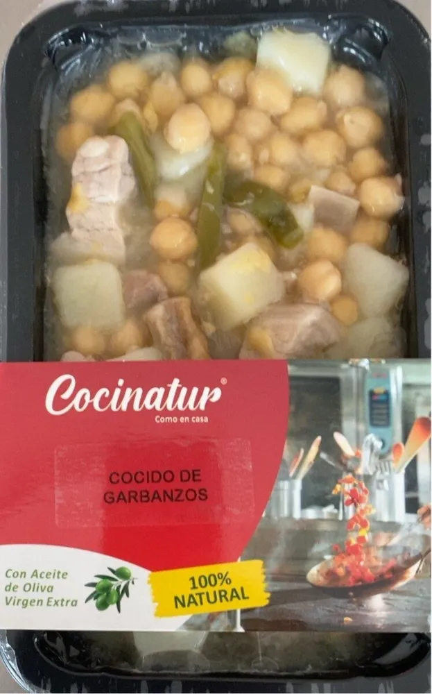 Cocido de garbanzos