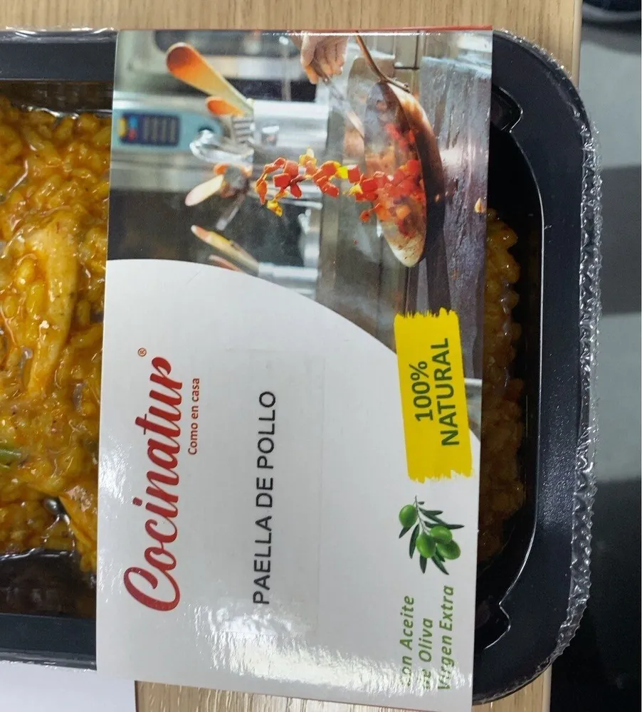 Paella de pollo
