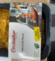 Paella de pollo