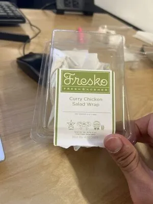 Curry Chicken Salad Wrap