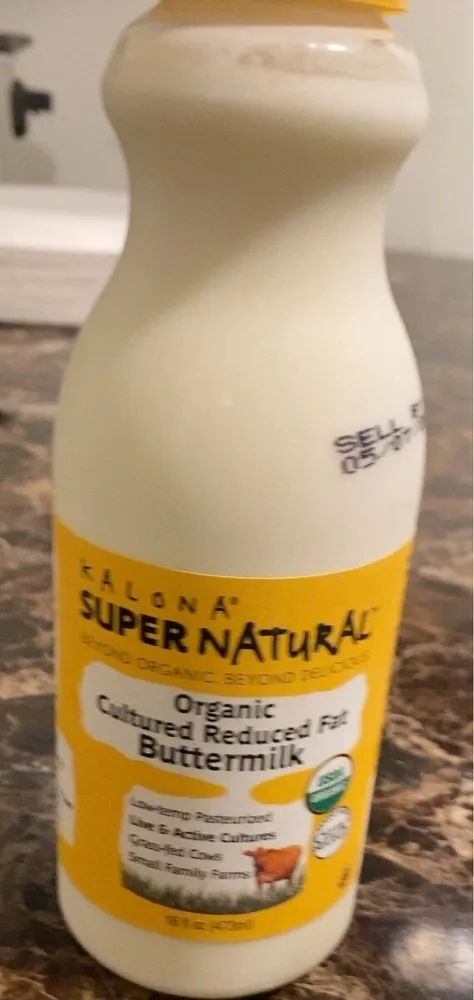 Super Natural Organic Refuced Fat Buttermilk
