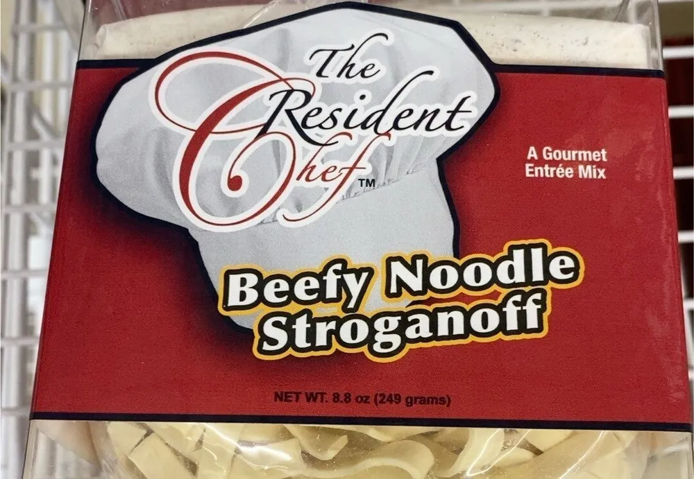 Beefy noodle stroganoff