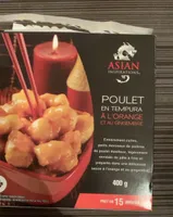 Poulet en tempura orange et gingembre