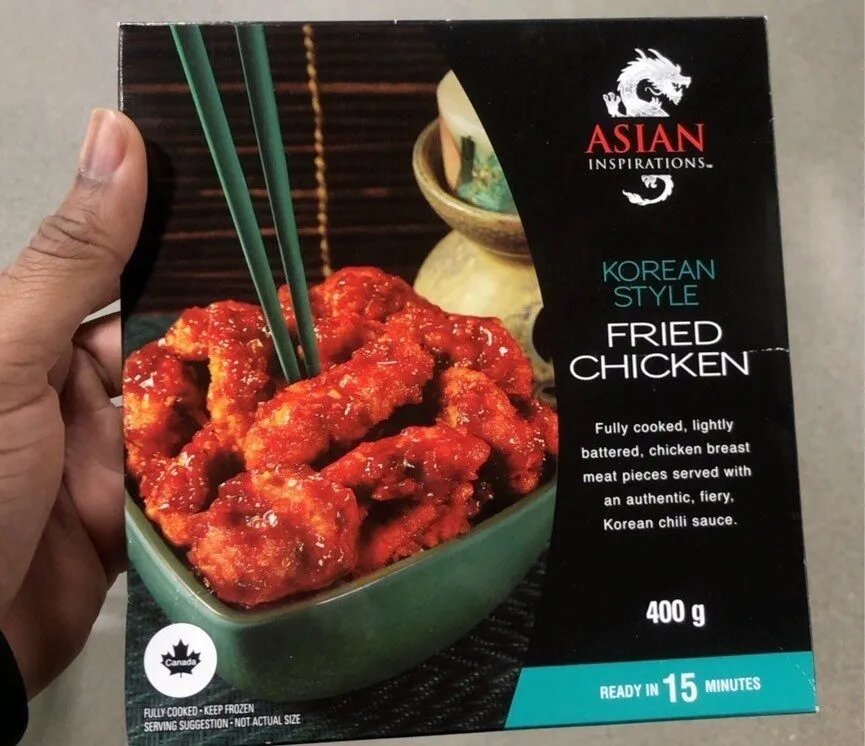 Korean style fried chicken