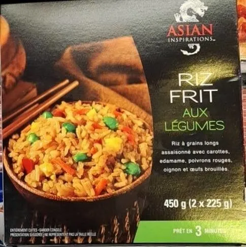 Riz frit aux legumes