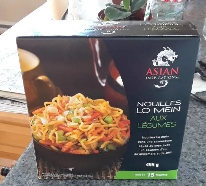 Nouilles Lo Mein Aux Légumes