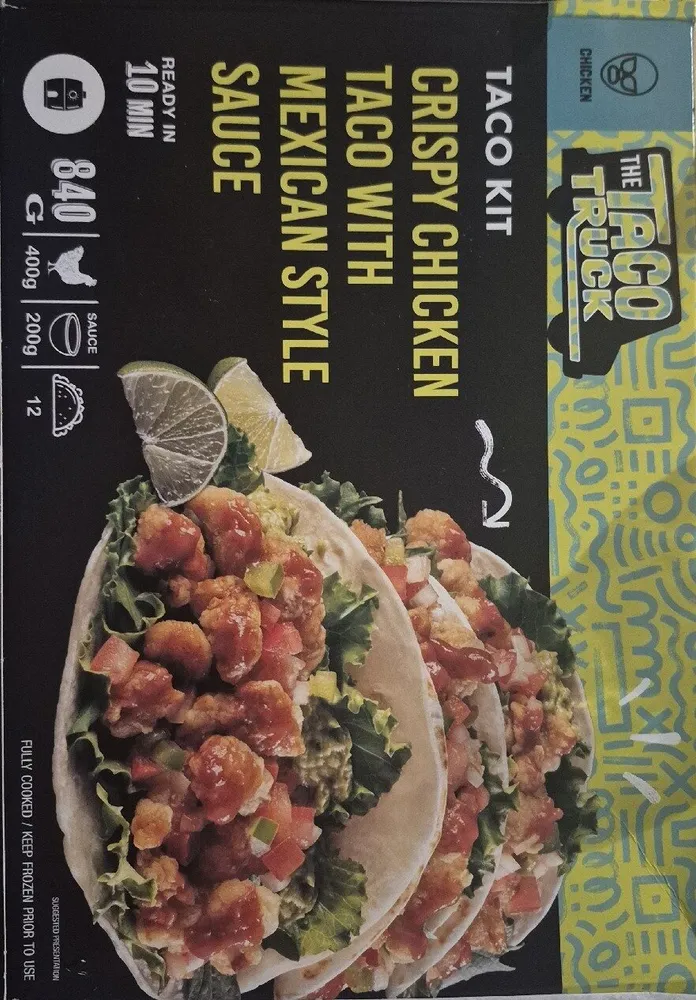 Crispy Chicken Taco W/ Mexican Style Sauce
