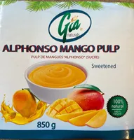 Alphonso Mango Pulp, Sweetened