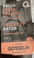 Bacon coupe épaisse