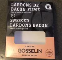 Lardons de bacon fumé