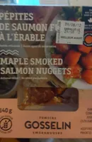 Pépites de saumon fumé à l'érable