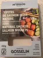 Pepites de saumon fumé nature