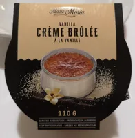 Crème brûlée à la vanille
