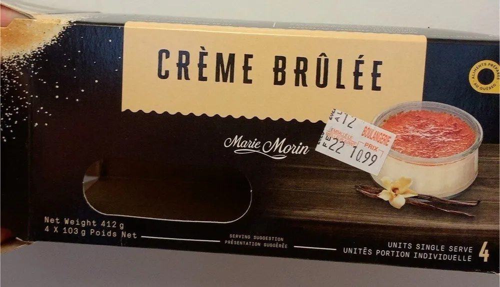 Crème brûlée
