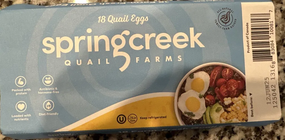 Quail eggs