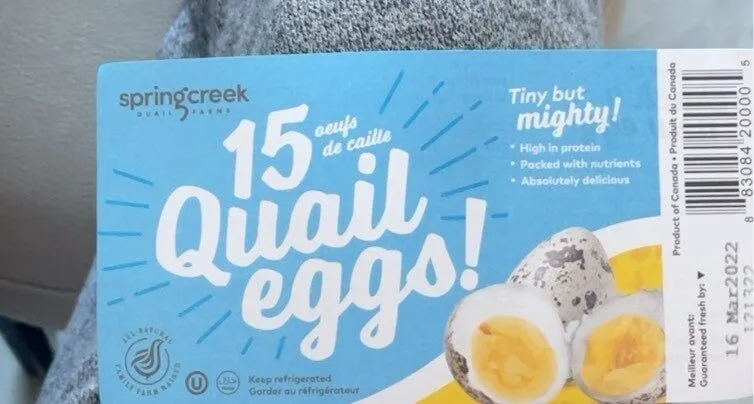Quail eggs