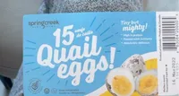 Quail eggs