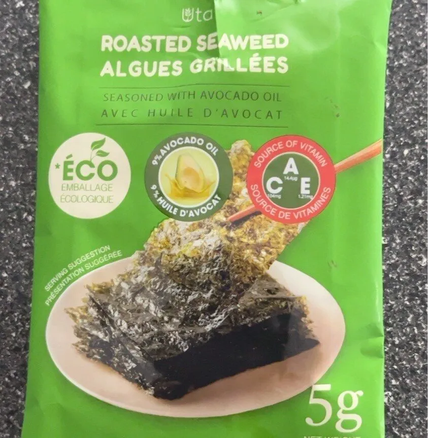 Algues grillées
