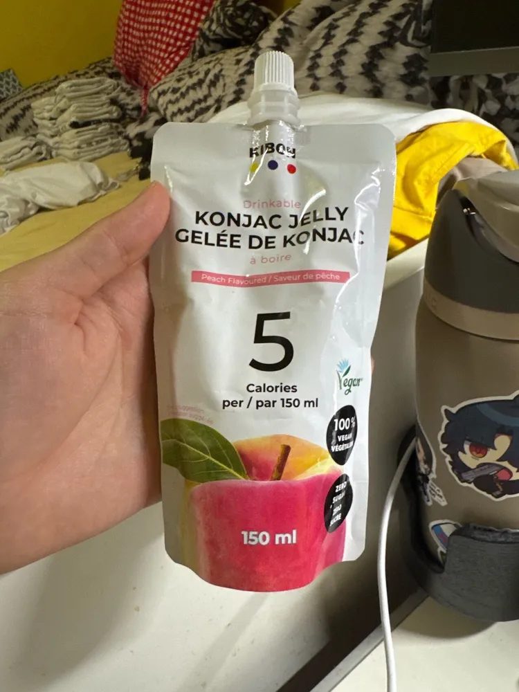Konjac Jelly Peach Flavoured