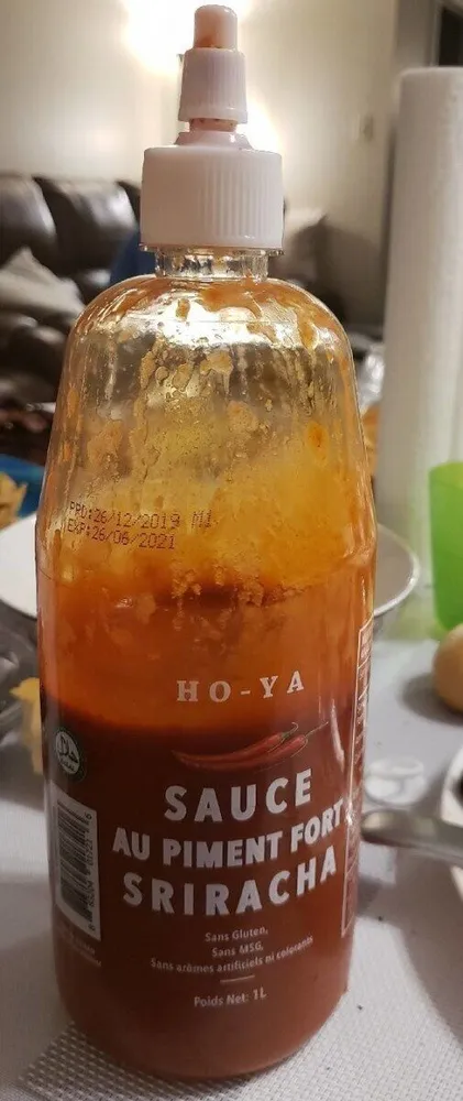 Sauce au piment fort Sriracha