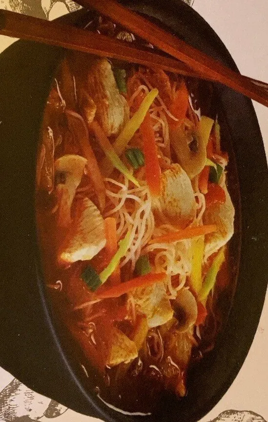 Soupe tom yum au poulet