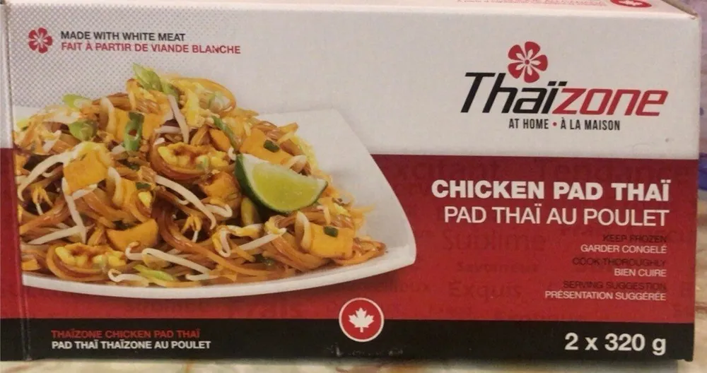 Pad thai au poulet