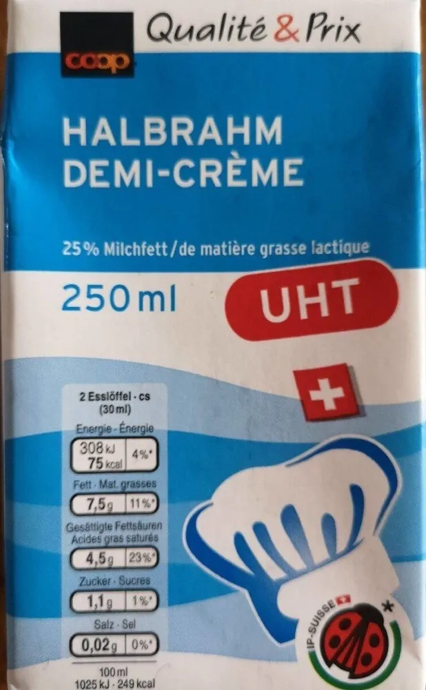 Halbrahm demi-creme
