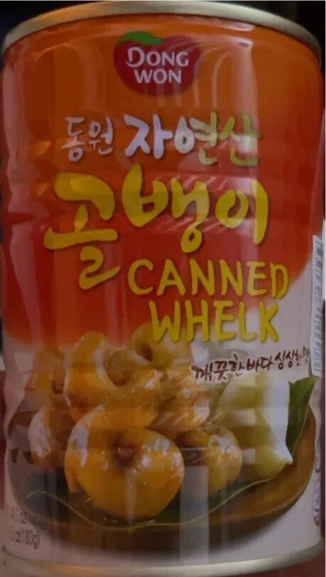 Canned Whelk