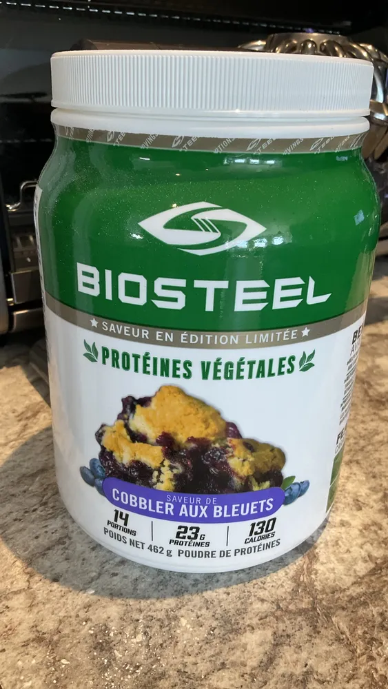 Plant-Based Protein Blueberry Cobbler Flavour