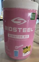 BIOSTEEL electrolytes, pink lemonade