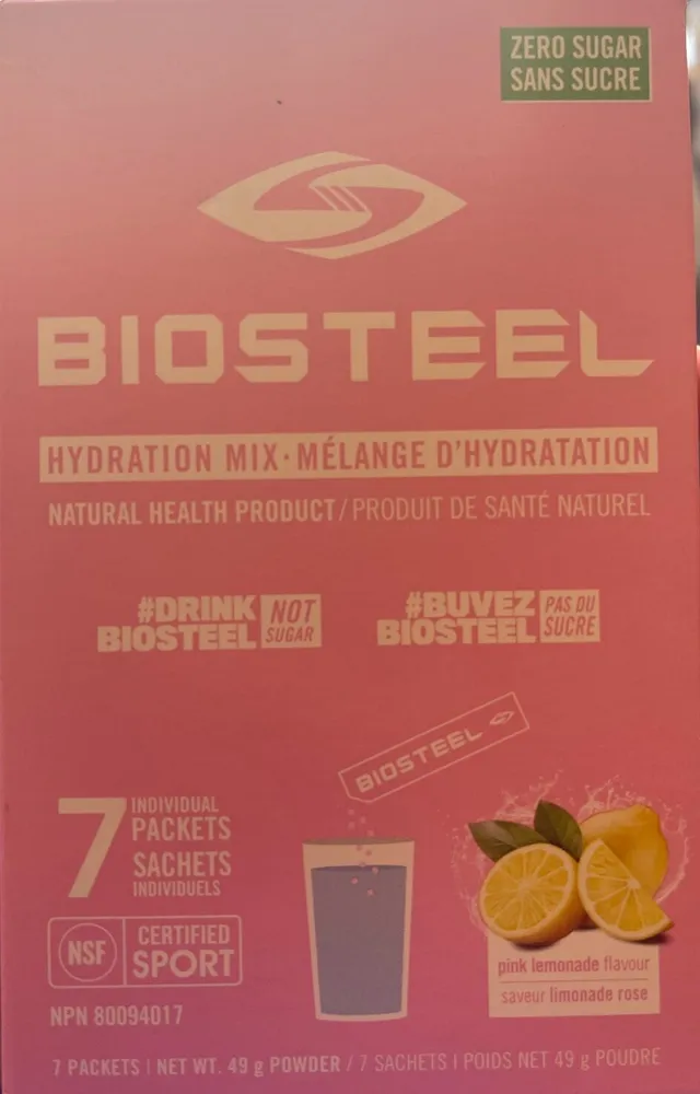 Hydration Drink Mix, Pink Lemonade