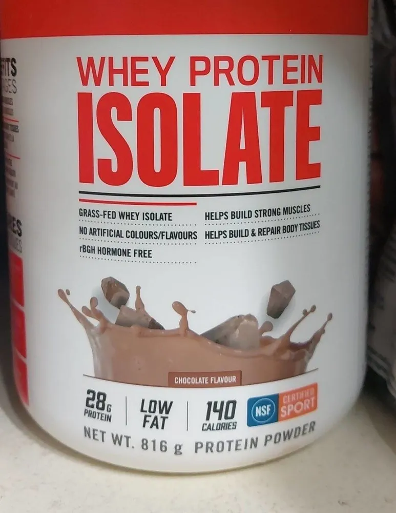 whey isolate proteine chocolat