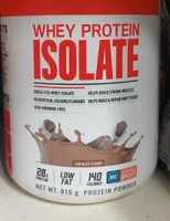whey isolate proteine chocolat