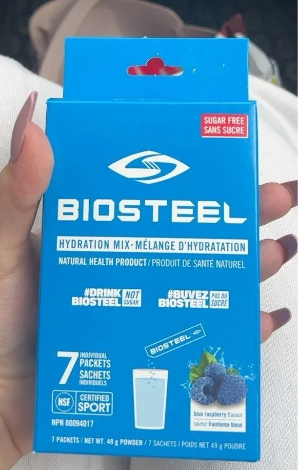 Biosteel hydration mix drink packets