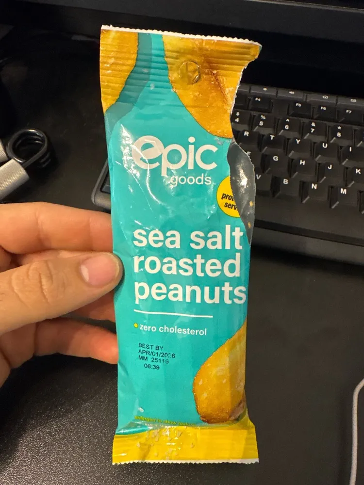 Sea Salt Roasted Peanuts