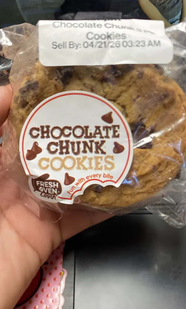 Chocolate chunk cookie