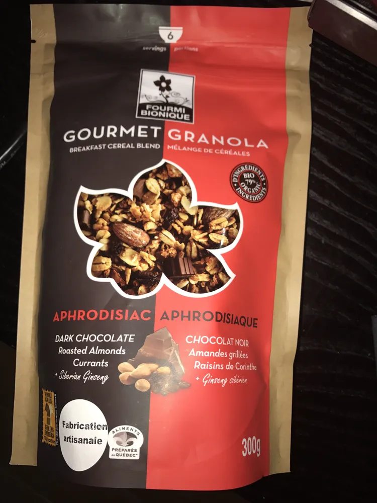 Gourmet granola