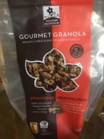 Gourmet granola chocolat noir amandes