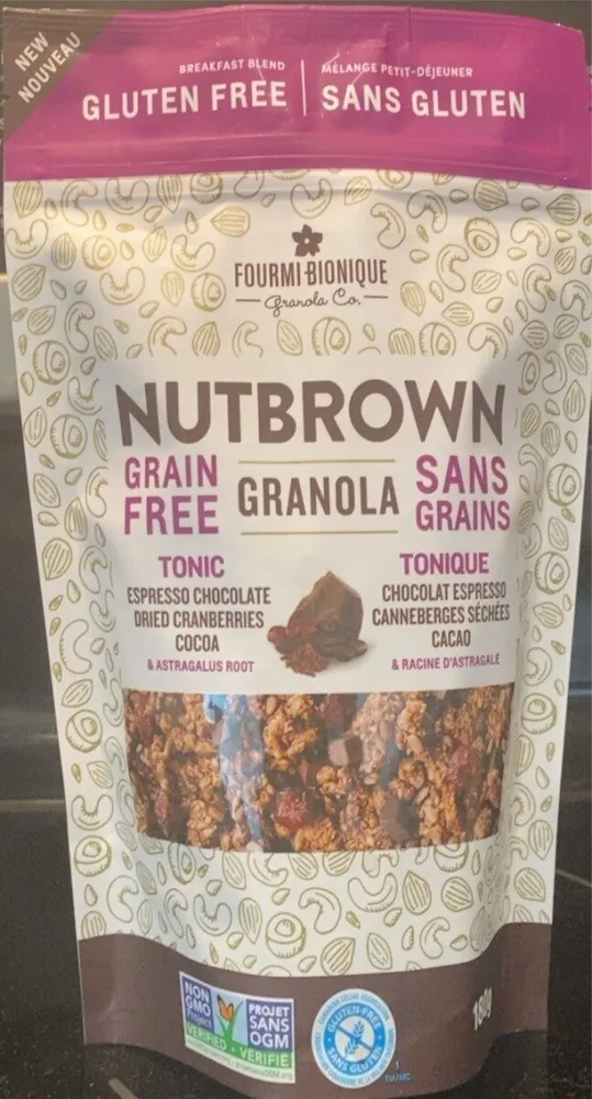 Nutbrown granola tonique
