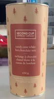 Candy cane white hot chocolate
